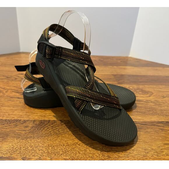 Chaco Men's Z Cloud Waterproof Hiking Sandal Multicolor/Black Sz 12 Outdoor Gear - Picture 1 of 9